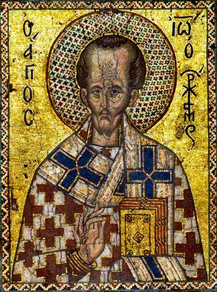 Sfântul Ierarh Ioan Gură de Aur, Arhiepiscopul Constantinopolulului