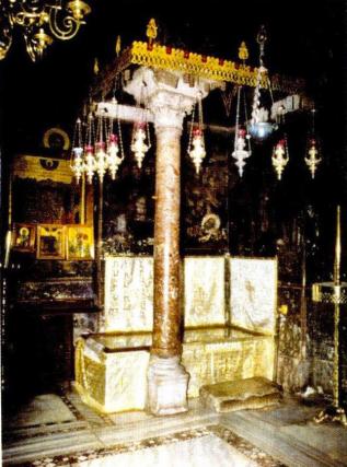 Mormântul Sfântului Cuvios Atanasie Athonitul