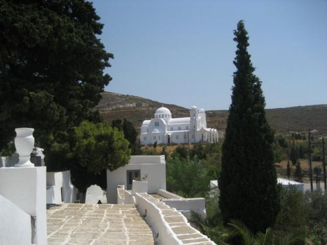 Mănăstirea Schimbării la Faţă din insula Paros