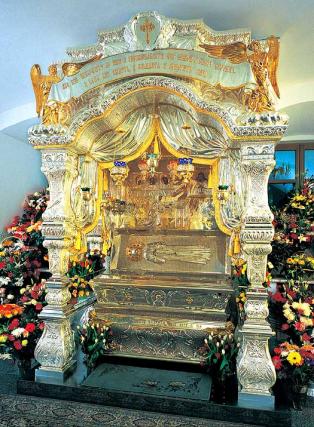 Moaștele Sfintei Matrona din Moscova