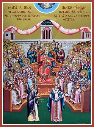 Sfinţii Părinţi de la Sinodul IV Ecumenic