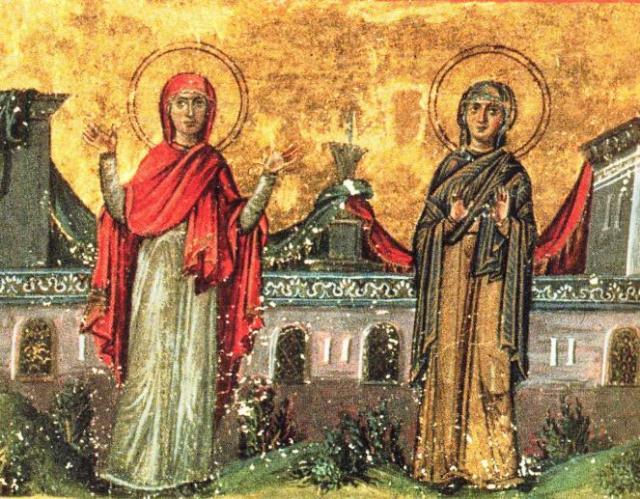 Sfintele Cuvioase Xantipa și Polixenia