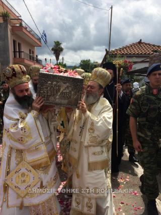 (Foto) Bucurie la hramul Sfântului Ioan Rusul în Prokopion, Grecia – 27 mai 2015