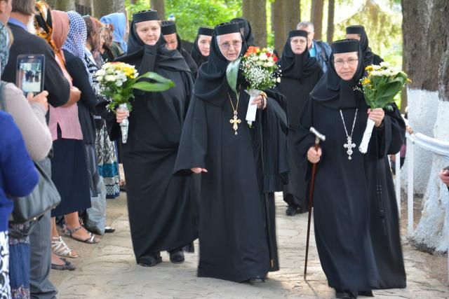 Pomenirea părintelui Nicodim Măndiță - Mănăstirea Agapia - 4 iulie 2015