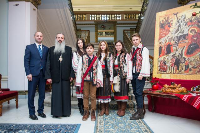 Colindători la Reședința Mitropolitană - Centrul de Prevenire, Evaluare şi Consiliere Antidrog al Judeţului Iaşi