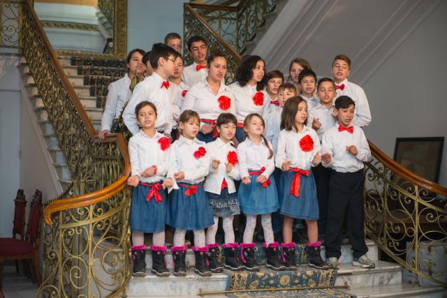Colindători la Reședința Mitropolitană - Centrul "Mia Casa" Inculeţ - Bârnova, Iaşi