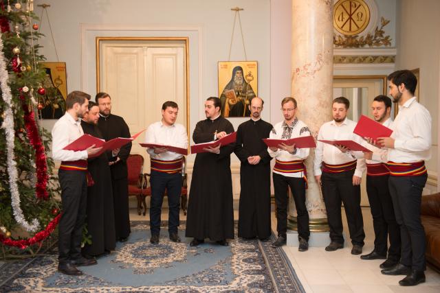 Colindători la Reședința Mitropolitană - Corul Byzantion
