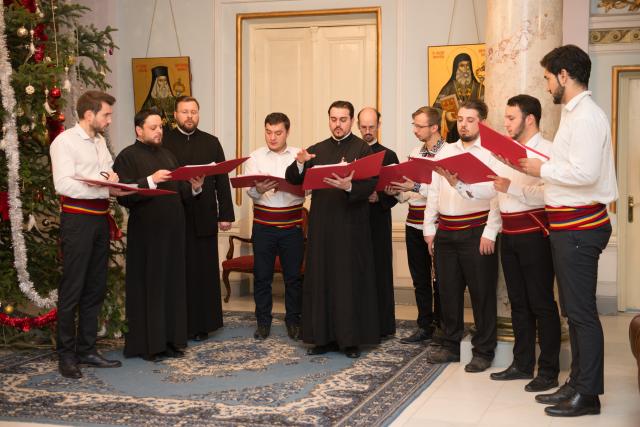 Colindători la Reședința Mitropolitană - Corul Byzantion