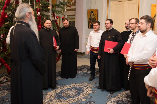 Colindători la Reședința Mitropolitană - Corul Byzantion