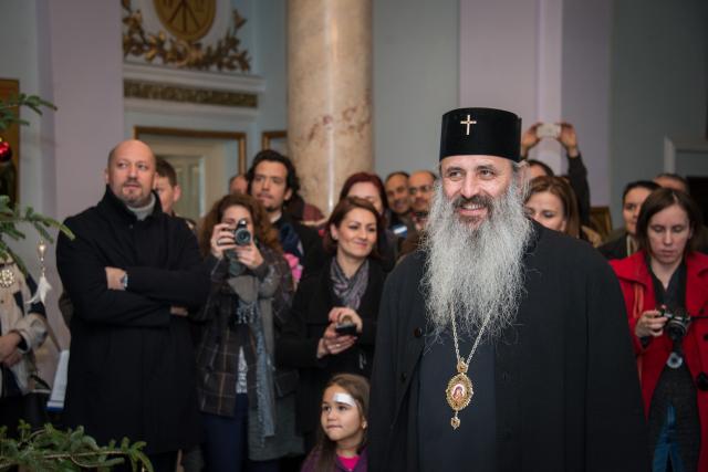 Colindători la Reședința Mitropolitană - Corul de copii al TVR Iași