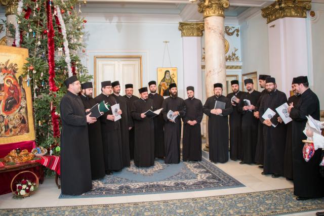 Colindători la Reședința Mitropolitană - Corul protopopiatului Iași 3