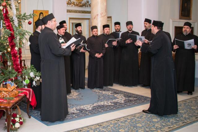 Colindători la Reședința Mitropolitană - Corul protopopiatului Iași 3