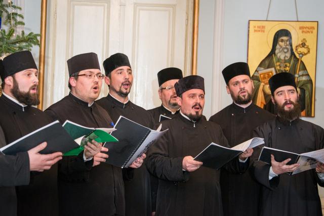 Colindători la Reședința Mitropolitană - Corul protopopiatului Iași 3