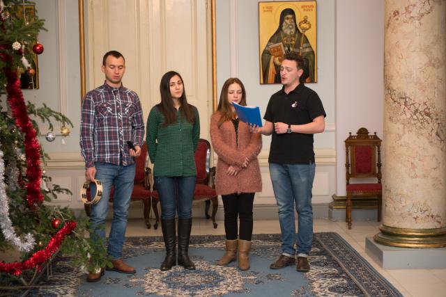 Colindători la Reședința Mitropolitană - Cvartet vocal