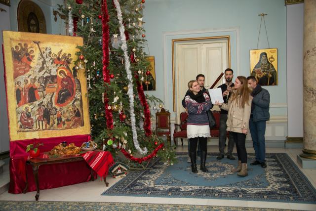 Colindători la Reședința Mitropolitană - Cvintet, Universitatea de Arte, Iași