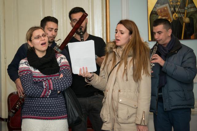 Colindători la Reședința Mitropolitană - Cvintet, Universitatea de Arte, Iași
