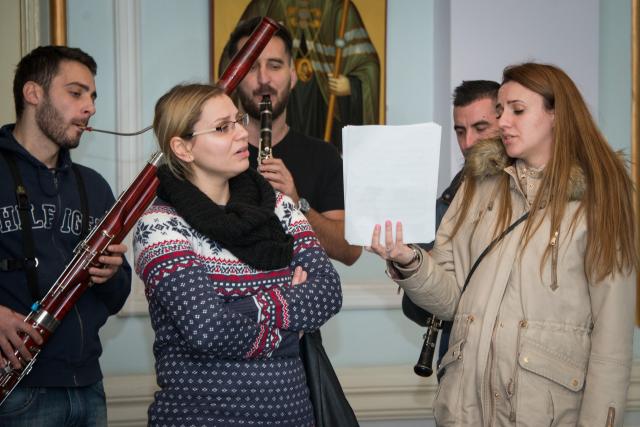 Colindători la Reședința Mitropolitană - Cvintet, Universitatea de Arte, Iași