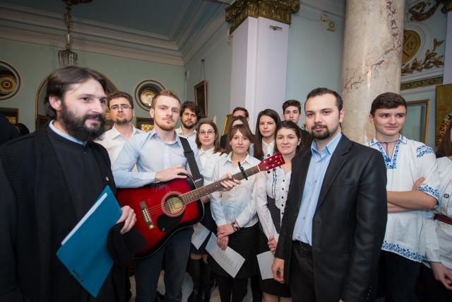 Colindători la Reședința Mitropolitană - Filialele ATOR din Moldova