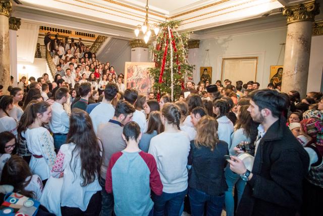 Colindători la Reședința Mitropolitană - Filialele ATOR din Moldova