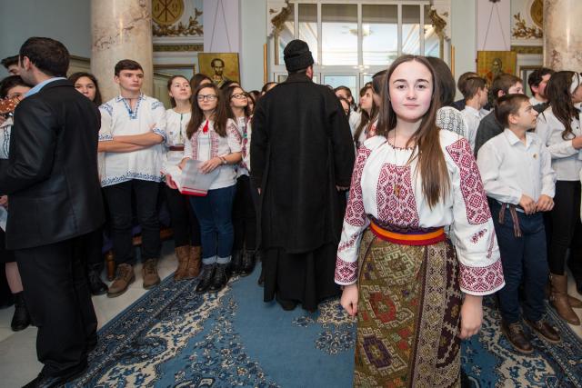Colindători la Reședința Mitropolitană - Filialele ATOR din Moldova