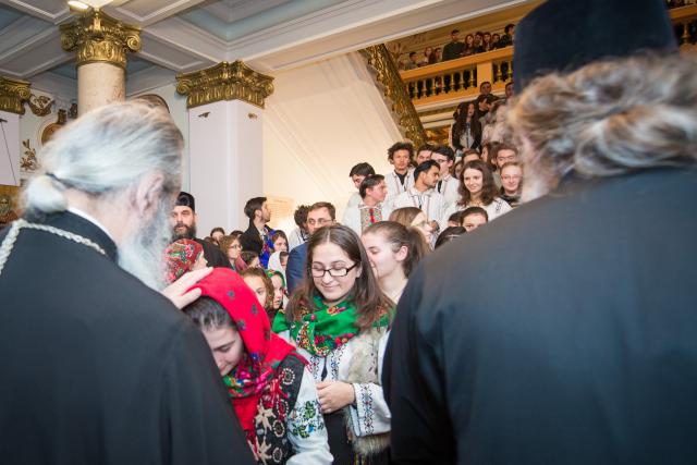 Colindători la Reședința Mitropolitană - Filialele ATOR din Moldova