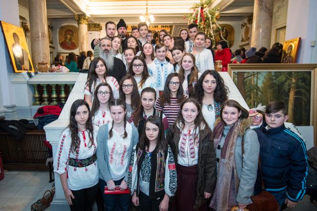Colindători la Reședința Mitropolitană - Filialele ATOR din Moldova