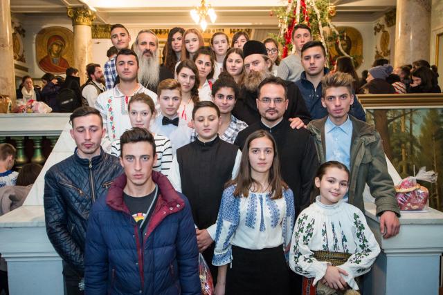 Colindători la Reședința Mitropolitană - Filialele ATOR din Moldova