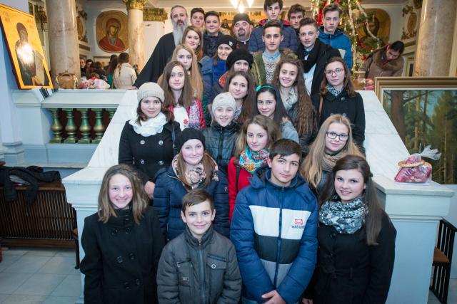 Colindători la Reședința Mitropolitană - Filialele ATOR din Moldova
