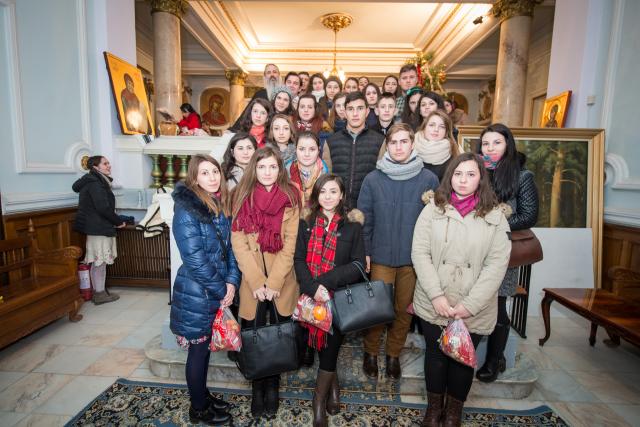 Colindători la Reședința Mitropolitană - Filialele ATOR din Moldova