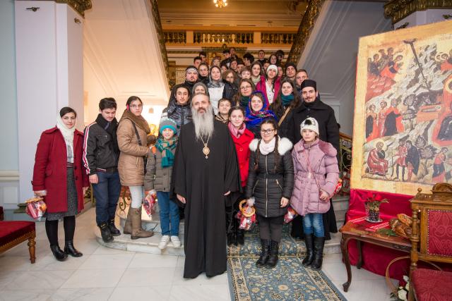 Colindători la Reședința Mitropolitană - Filialele ATOR din Moldova