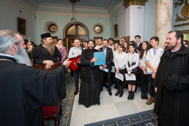 Colindători la Reședința Mitropolitană - Filialele ATOR din Moldova