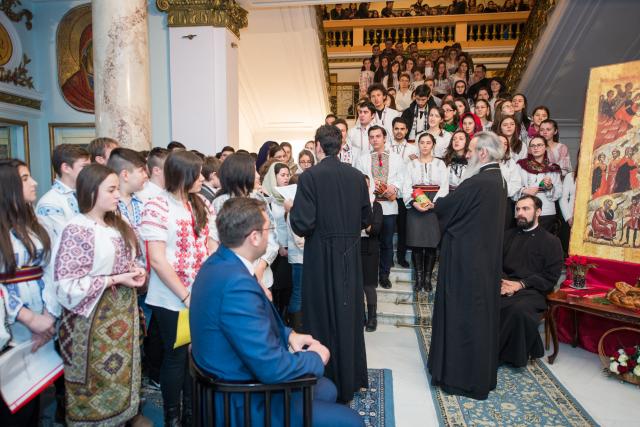 Colindători la Reședința Mitropolitană - Filialele ATOR din Moldova