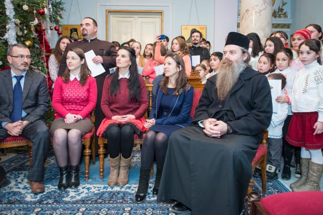 Colindători la Reședința Mitropolitană - Filialele ATOR din Moldova
