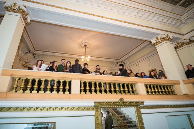 Colindători la Reședința Mitropolitană - Filialele ATOR din Moldova