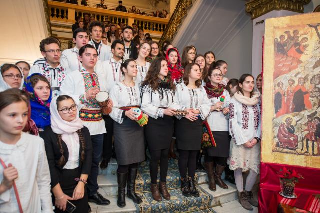 Colindători la Reședința Mitropolitană - Filialele ATOR din Moldova