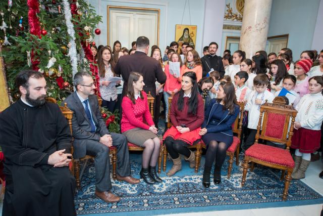 Colindători la Reședința Mitropolitană - Filialele ATOR din Moldova