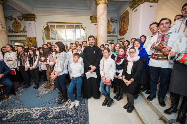 Colindători la Reședința Mitropolitană - Filialele ATOR din Moldova