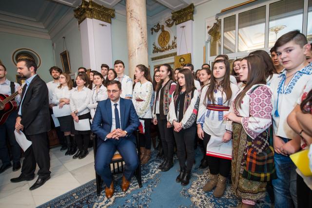 Colindători la Reședința Mitropolitană - Filialele ATOR din Moldova