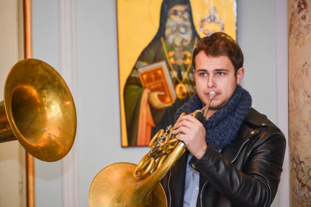 Colindători la Reședința Mitropolitană - Grupul Moldavian Brass
