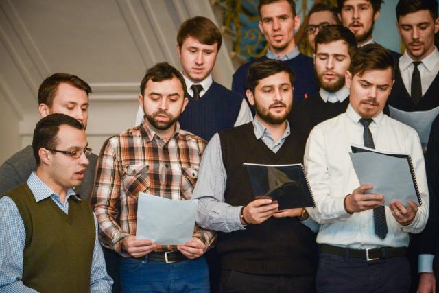 Colindători la Reședința Mitropolitană - Master, Facultatea de Teologie „Dumitru Stăniloae”, Iași