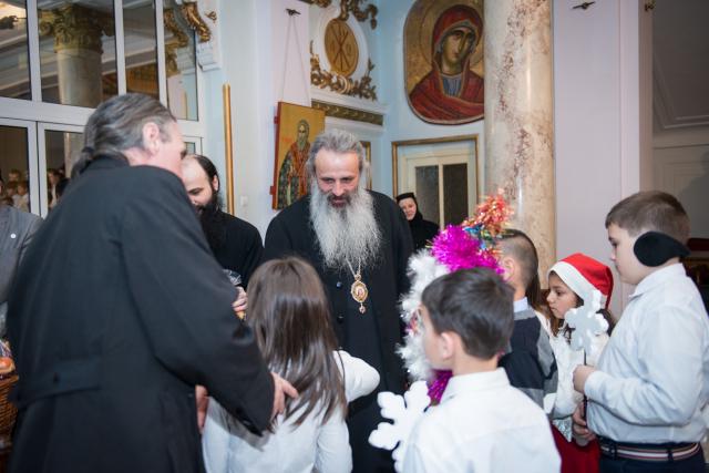 Colindători la Reședința Mitropolitană - parohia Căprița, Iași