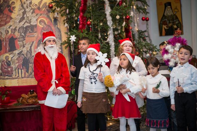 Colindători la Reședința Mitropolitană - parohia Căprița, Iași