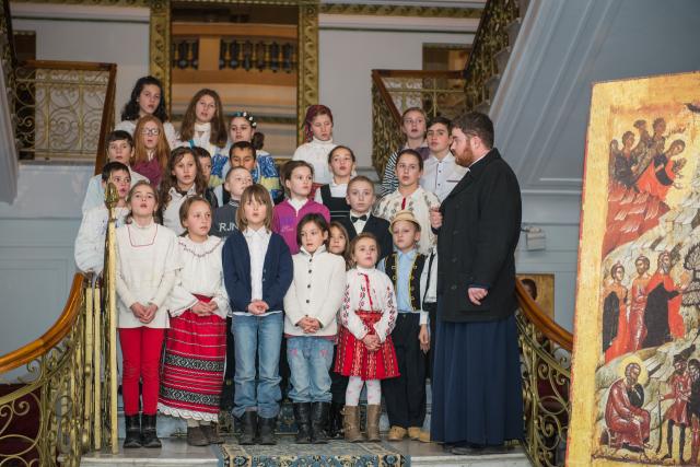 Colindători la Reședința Mitropolitană - Parohia Doroșcani