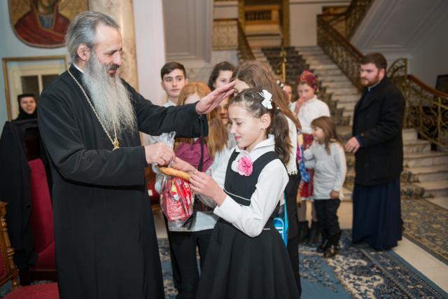 Colindători la Reședința Mitropolitană - Parohia Doroșcani