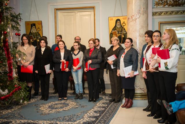 Colindători la Reședința Mitropolitană - Parohia „Sf. Parascheva” din Iași