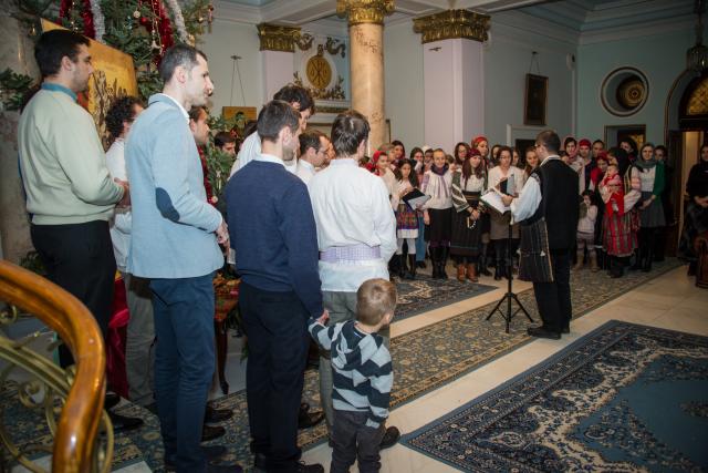 Colindători la Reședința Mitropolitană - Parohia Talpalari