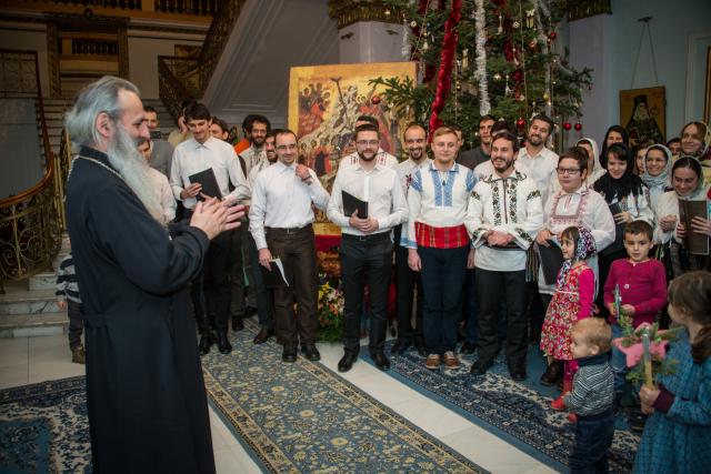 Colindători la Reședința Mitropolitană - Parohia Talpalari
