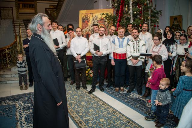 Colindători la Reședința Mitropolitană - Parohia Talpalari