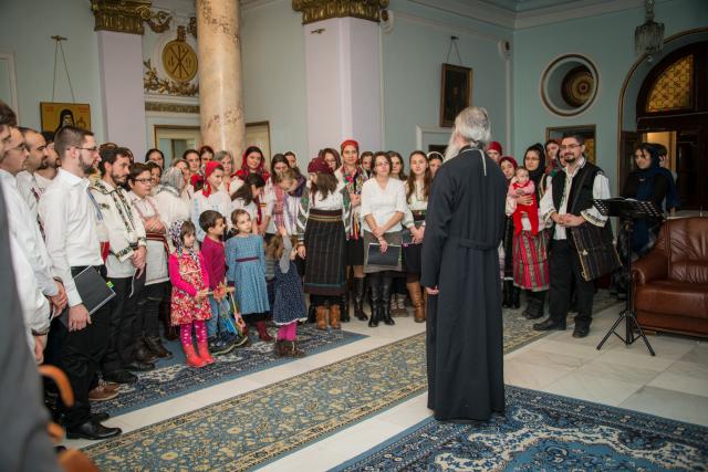 Colindători la Reședința Mitropolitană - Parohia Talpalari