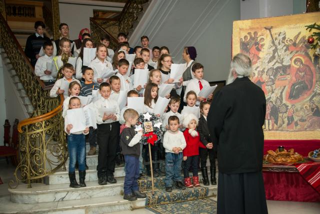 Colindători la Reședința Mitropolitană - Parohia Țipilești, Iași
